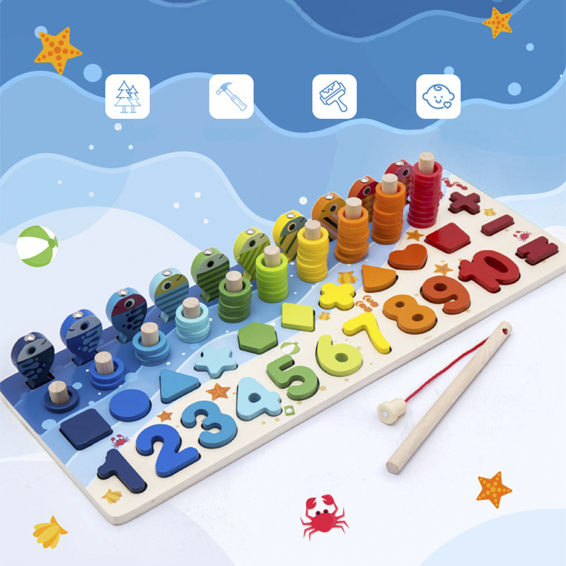 Board Game Harvest - Bloques de Madera 3D, Juego de