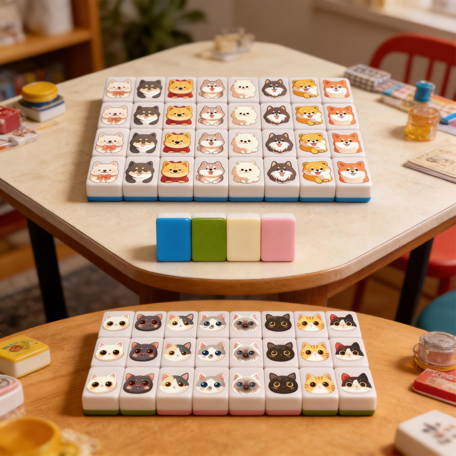Board Game Mahjong - Juego de Mahjong Mini de 65