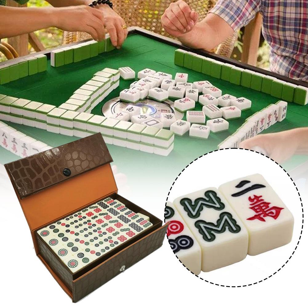 Board Game Mahjong - Mini Fichas de Mahjong Chino de