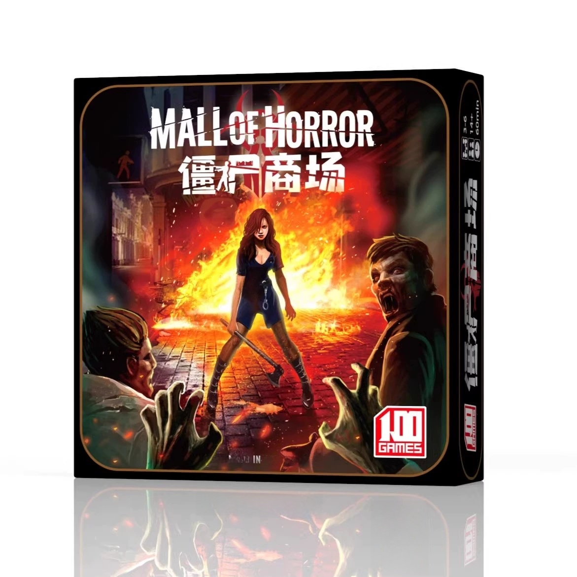 Board Game Zombies - Juego de Mesa de Asedio de