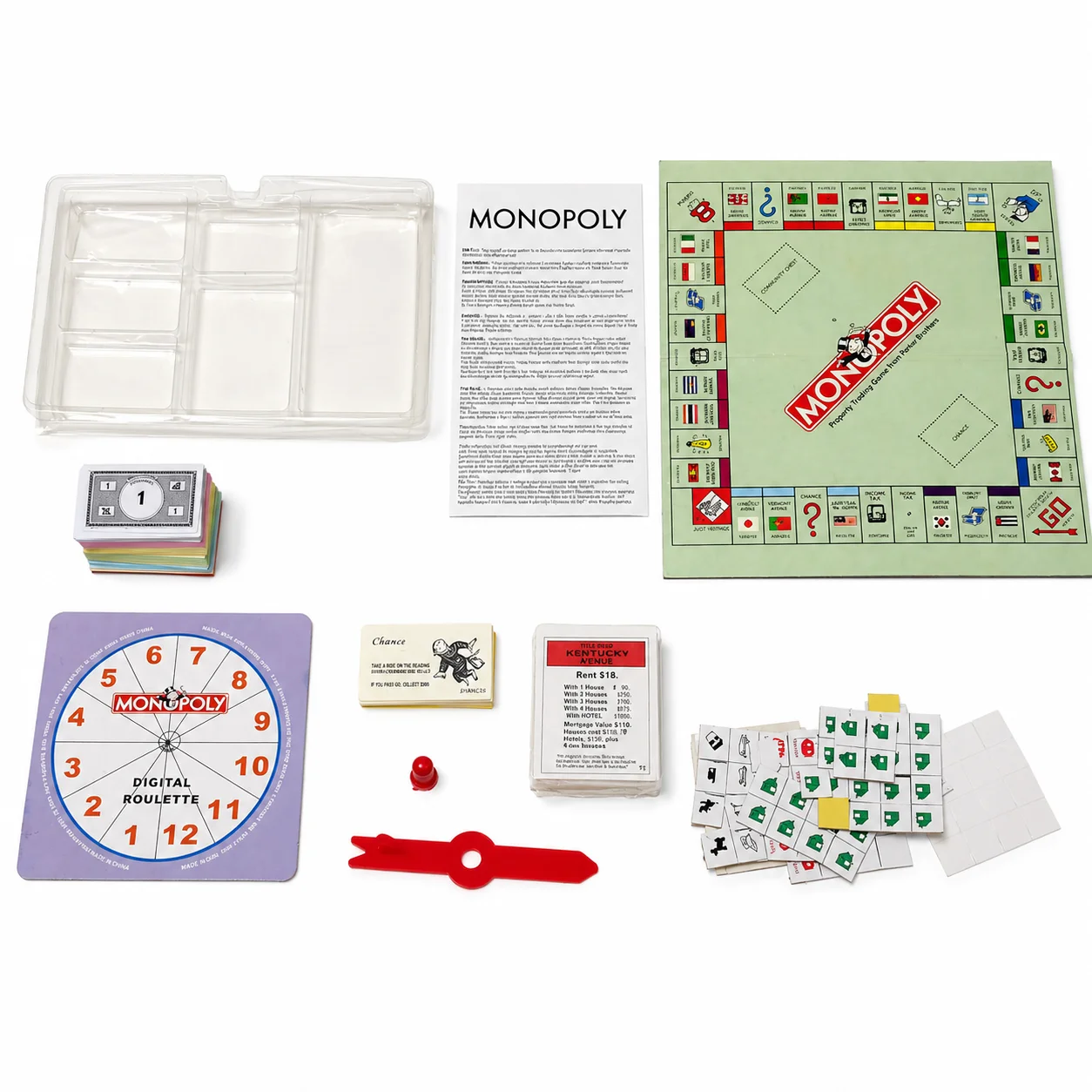 Board Game Monopoli - Juego de Mesa Clásico Monopoly, Juego