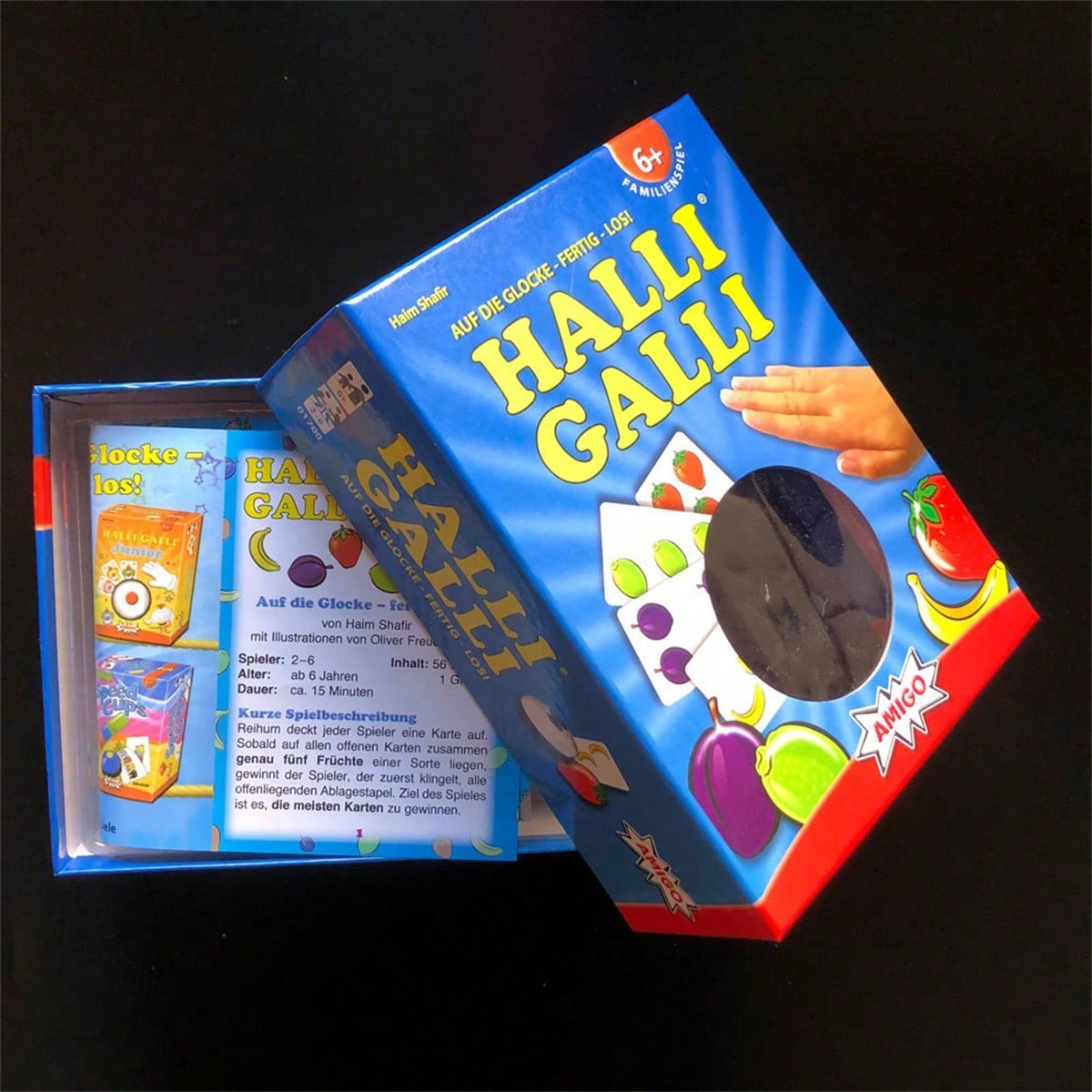 Board Game Simple - 1 juego de cartas Halli Galli