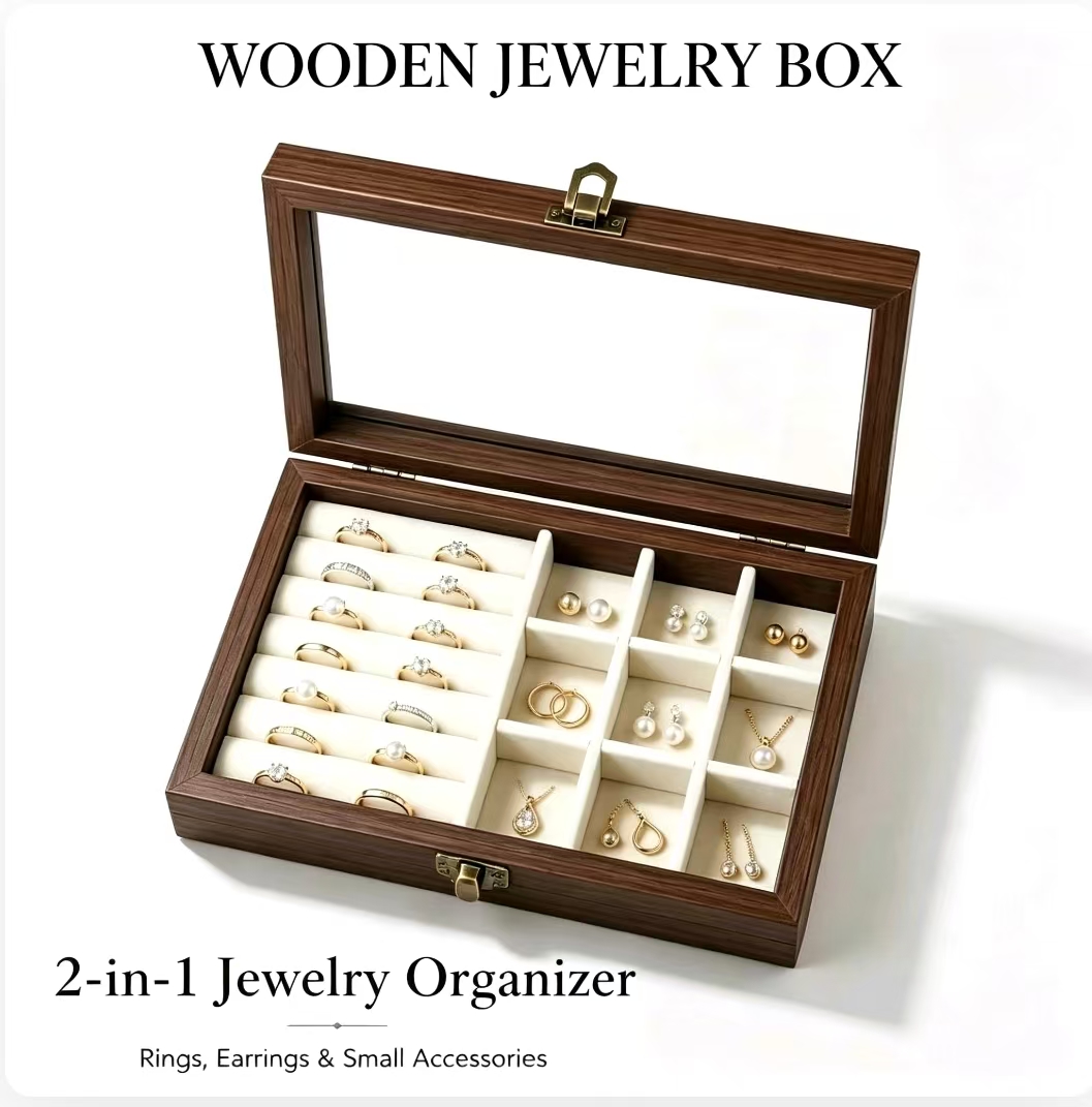 Token Tray Organizer - Organizador de Joyas de Terciopelo con