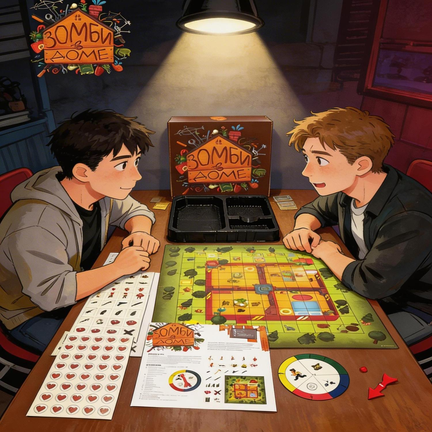 Board Game Zombies - Juego de mesa con temática de