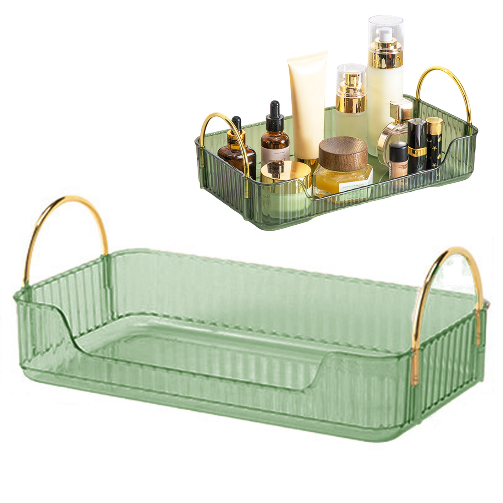 Organizador de baño de lujo, e - Token Tray Organizer reseña y precio