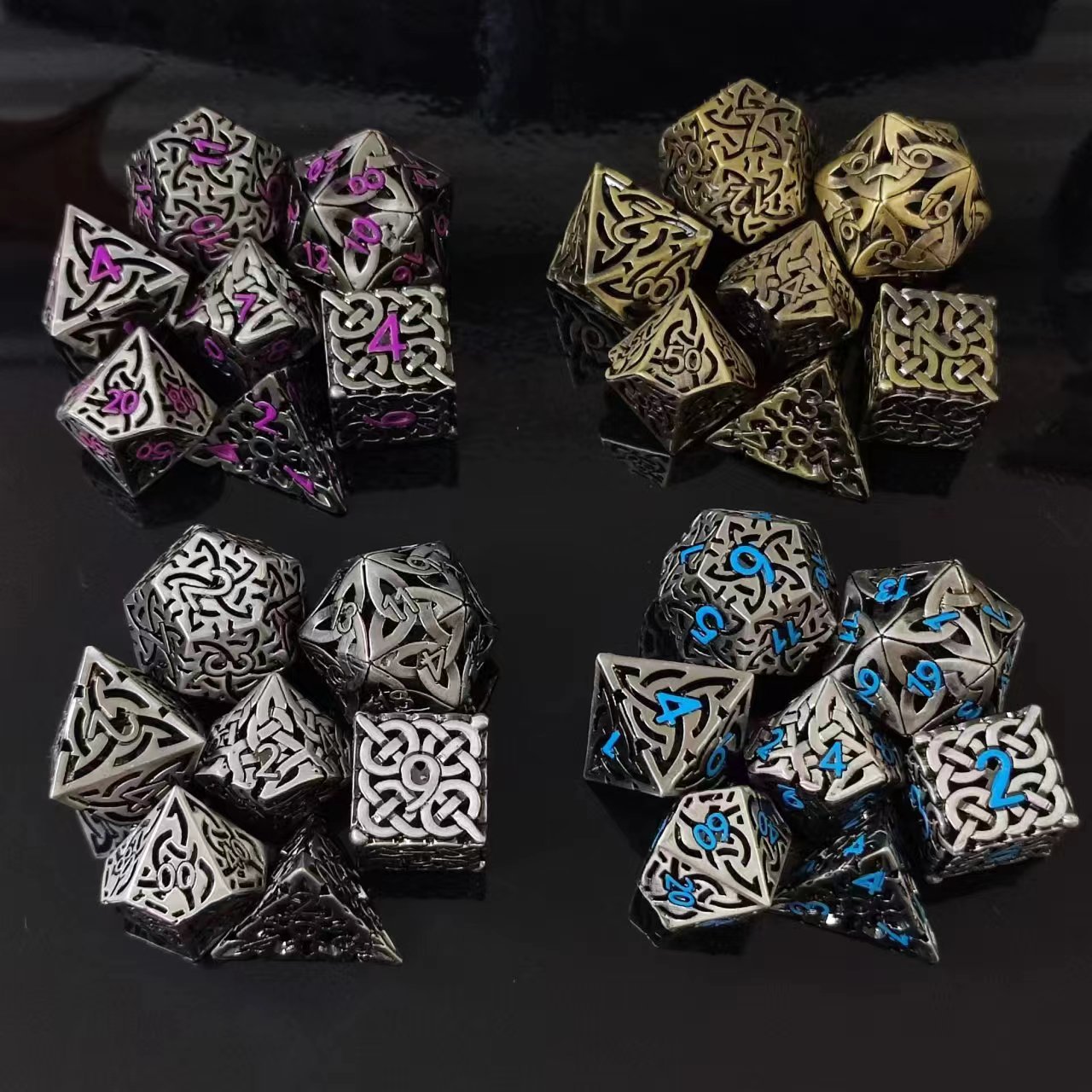Piezas de Cosplay de 7 D4-D20, - Board Game Rpg reseña y precio