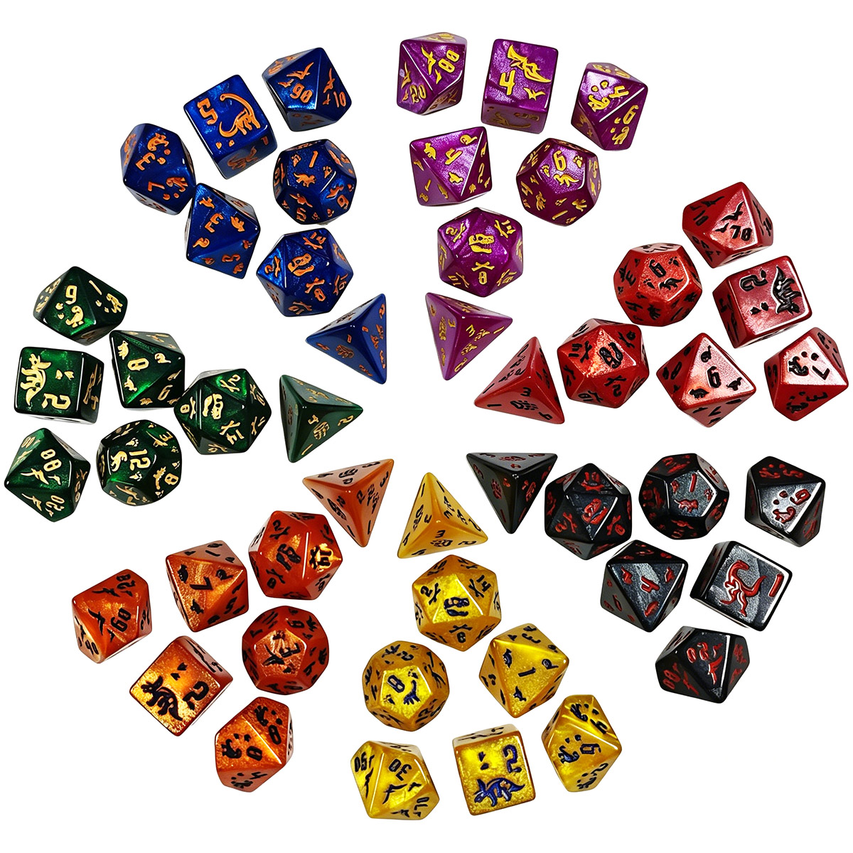 7 juegos de dados con temática - Board Game Rpg reseña y precio