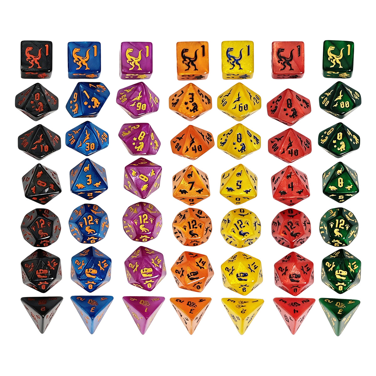 7 juegos de dados con temática - Board Game Rpg reseña y precio