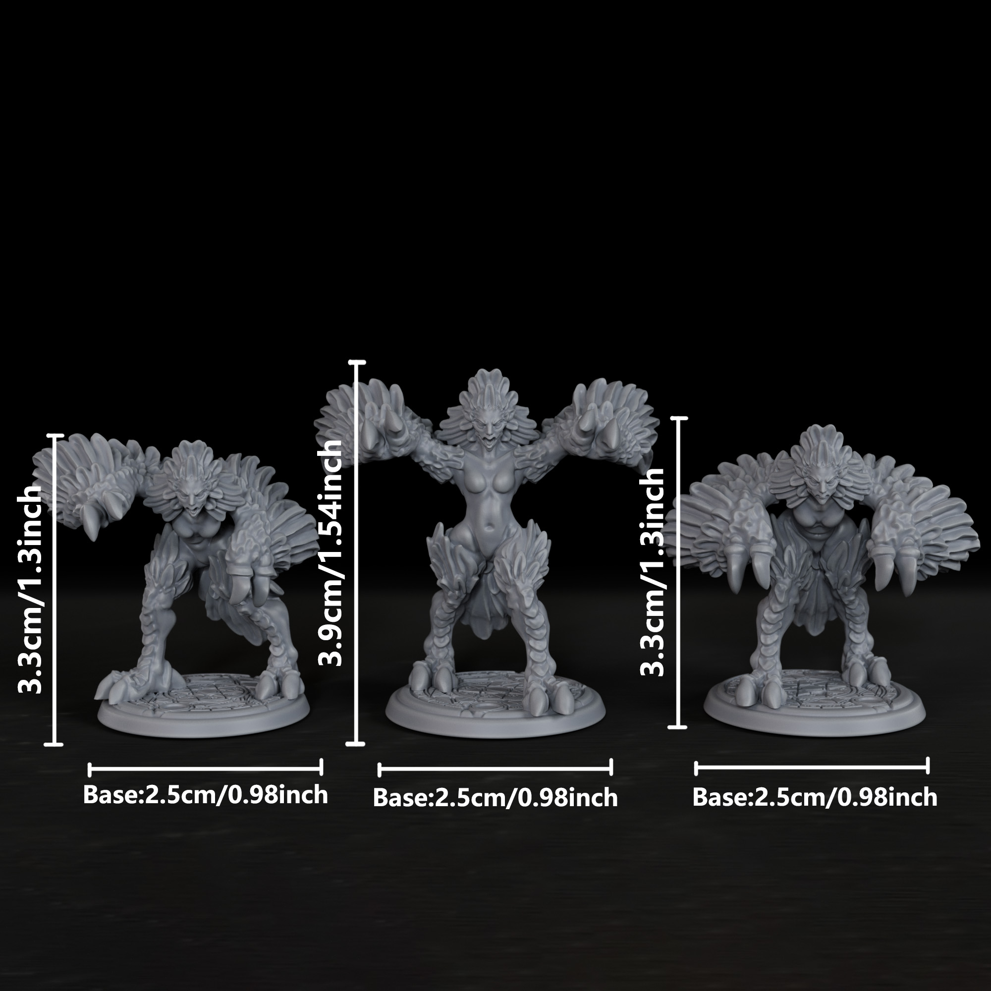 Miniatura de Harpies para Jueg - Board Game Rpg reseña y precio