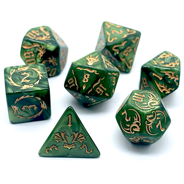 Juego de dados DND de acrílico - Board Game Rpg reseña y precio