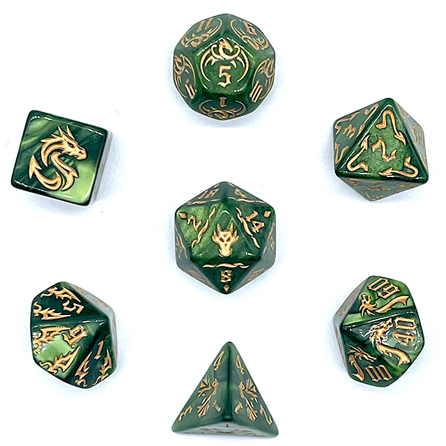 Juego de dados DND de acrílico - Board Game Rpg reseña y precio