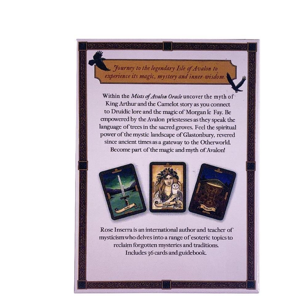 Cartas de oráculo de Mists of  - Board Game Avalon reseña y precio