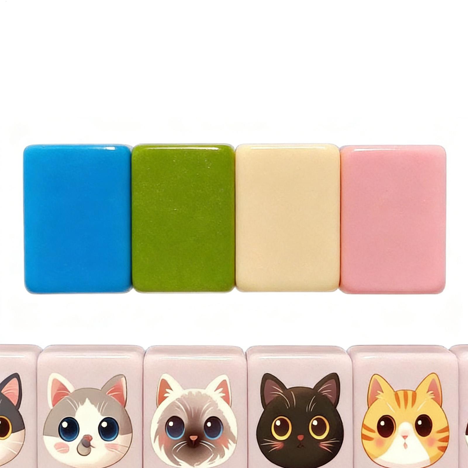 Juego de Mahjong Mini de 65 Pi - Board Game Mahjong reseña y precio