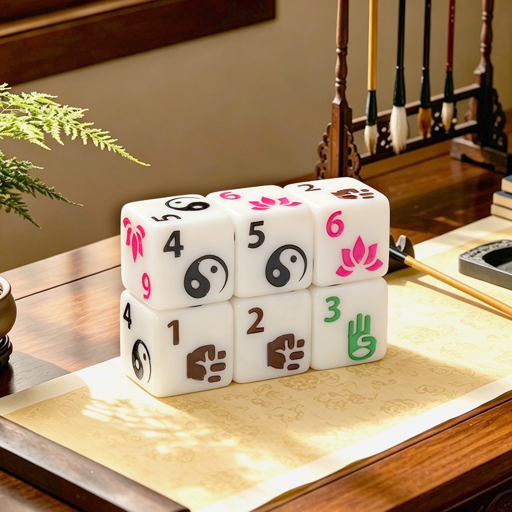 Juego de dados poliédricos con - Board Game Zen reseña y precio