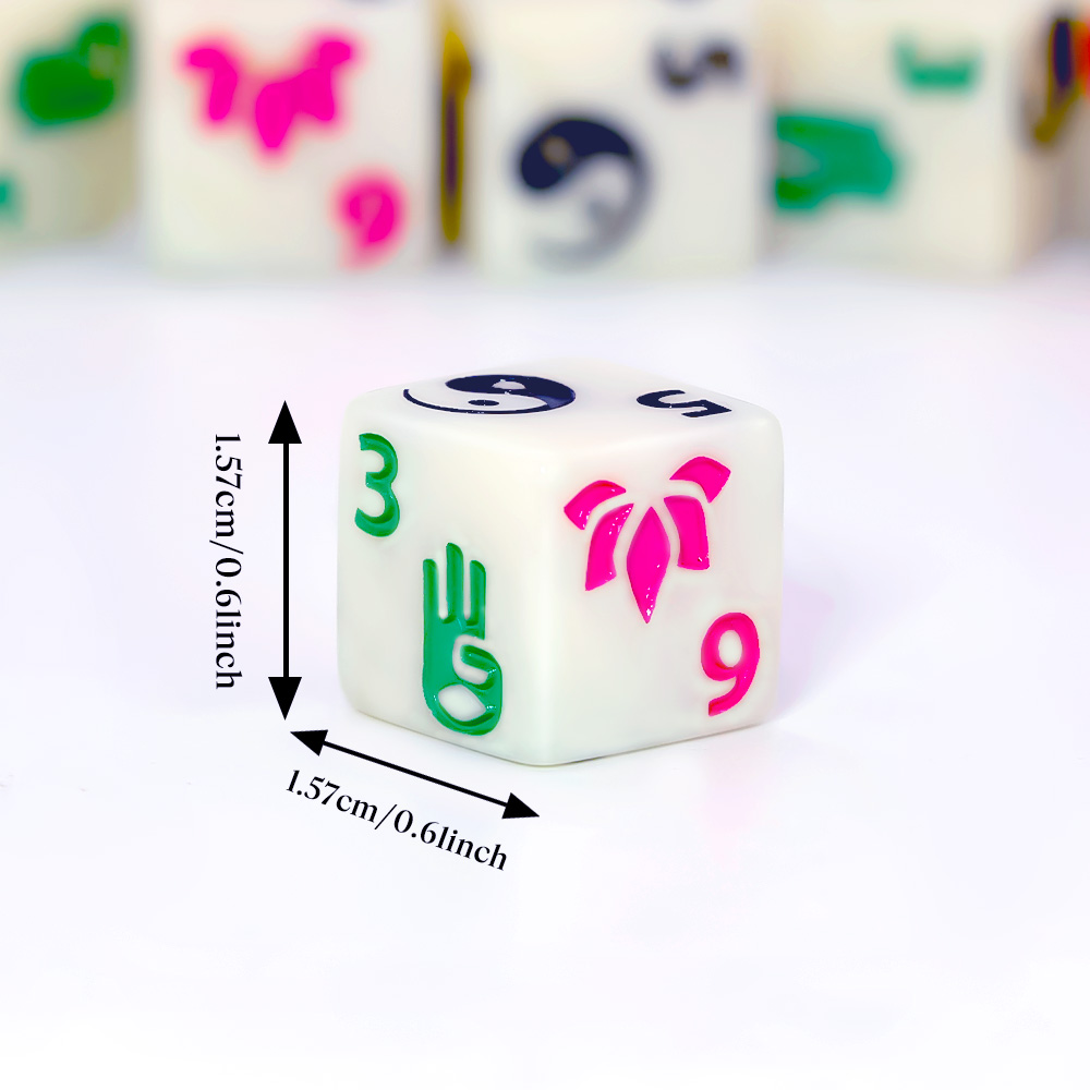 Juego de dados poliédricos con - Board Game Zen reseña y precio