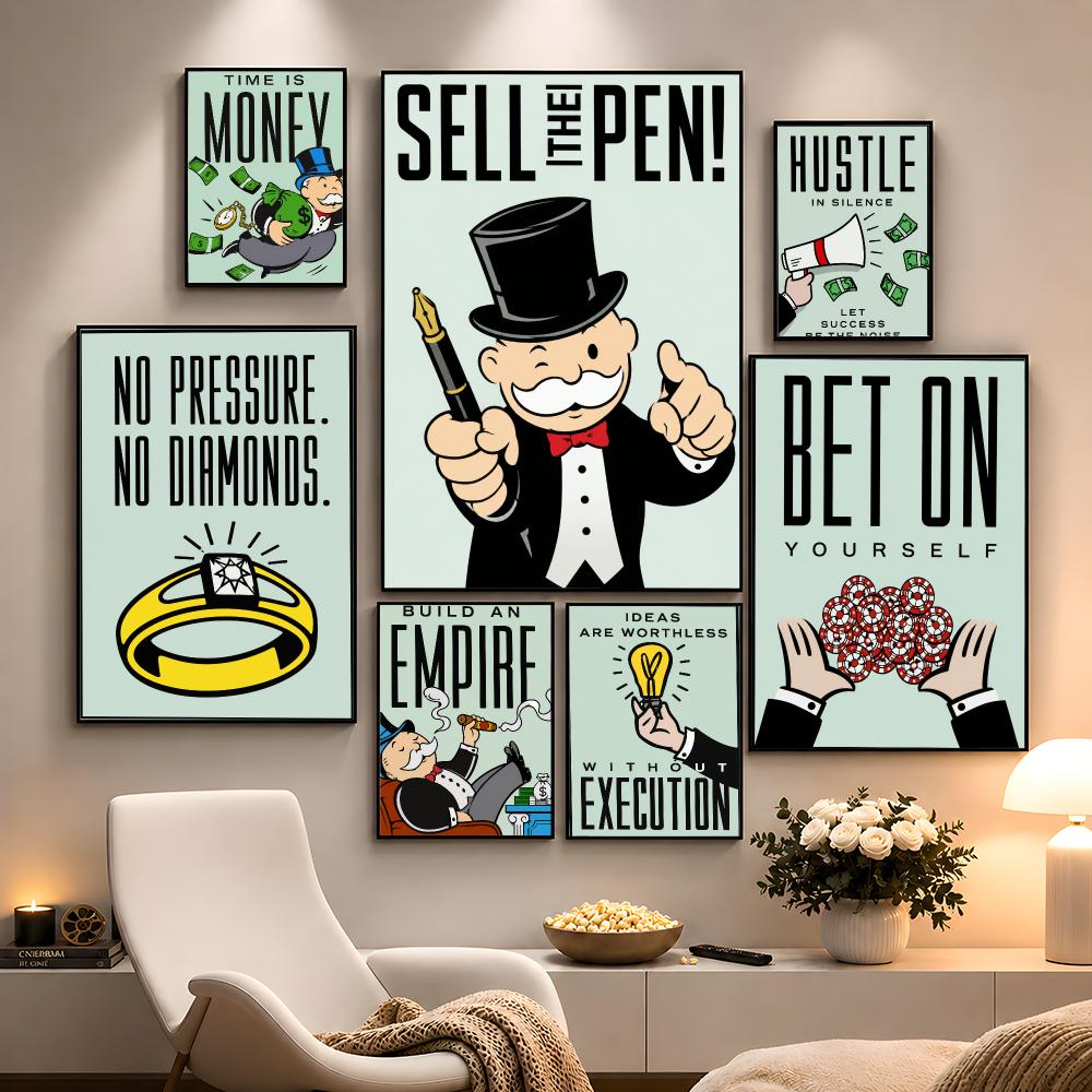Póster del juego Monopoly Fami - Board Game Monopoli reseña y precio