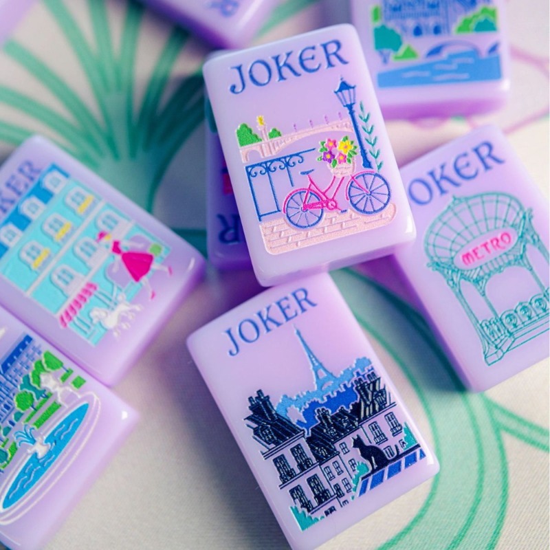 Juego de Mahjong Americano de  - Board Game Mahjong reseña y precio