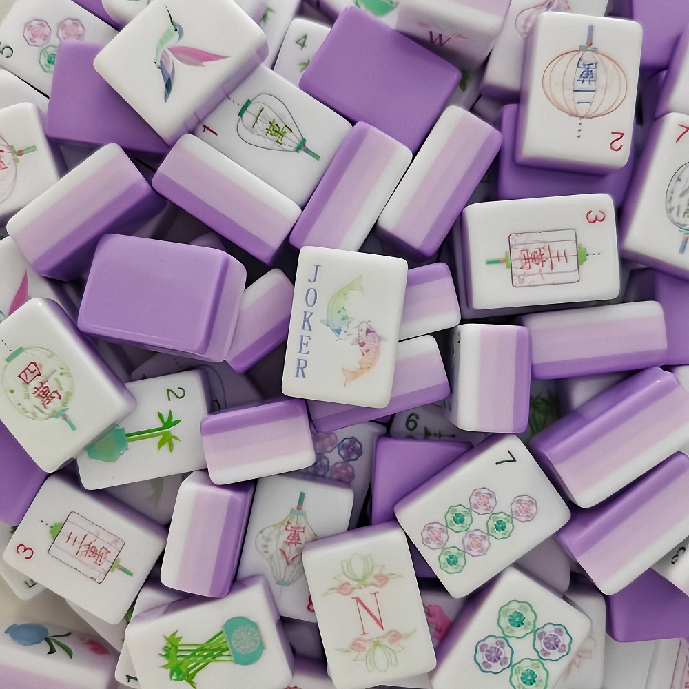 Juego de Mahjong Americano Por - Board Game Mahjong reseña y precio