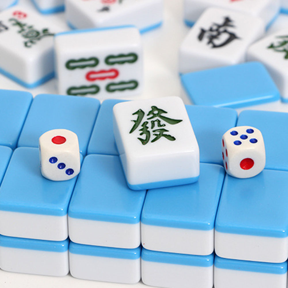 Mini Mahjong de viaje portátil - Board Game Organization reseña y precio