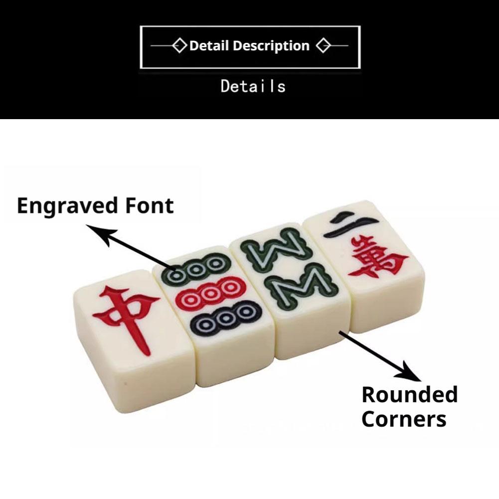 Mini Fichas de Mahjong Chino d - Board Game Mahjong reseña y precio