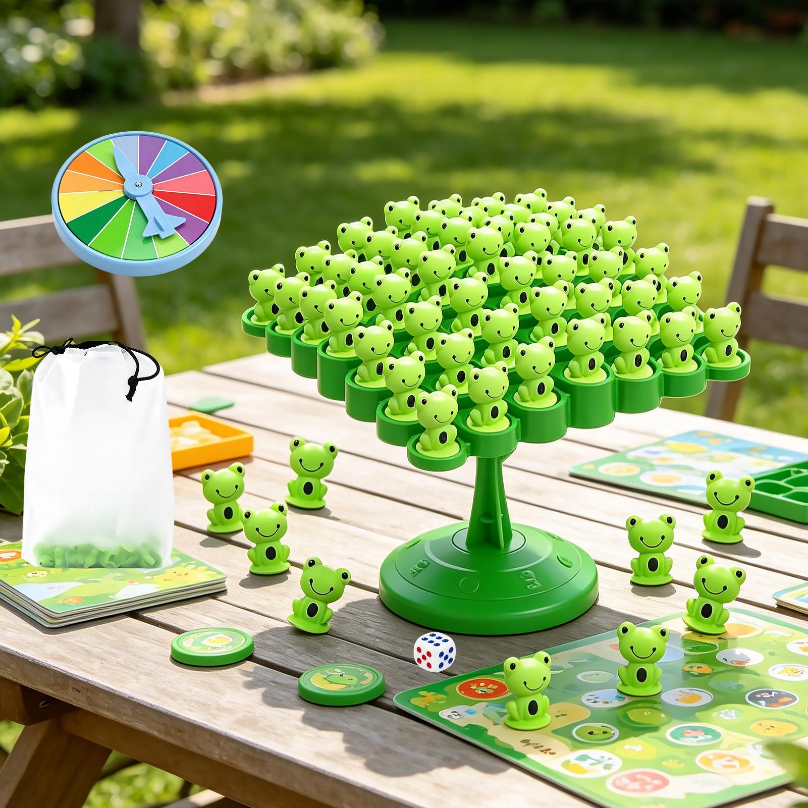 Juego de equilibrio de rana di - Board Game Live reseña y precio