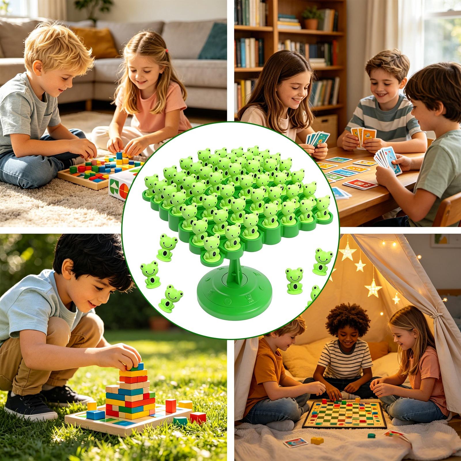 Juego de equilibrio de rana di - Board Game Live reseña y precio