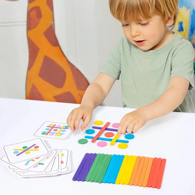 Palo de arcoíris para niños, r - Board Game Simple reseña y precio