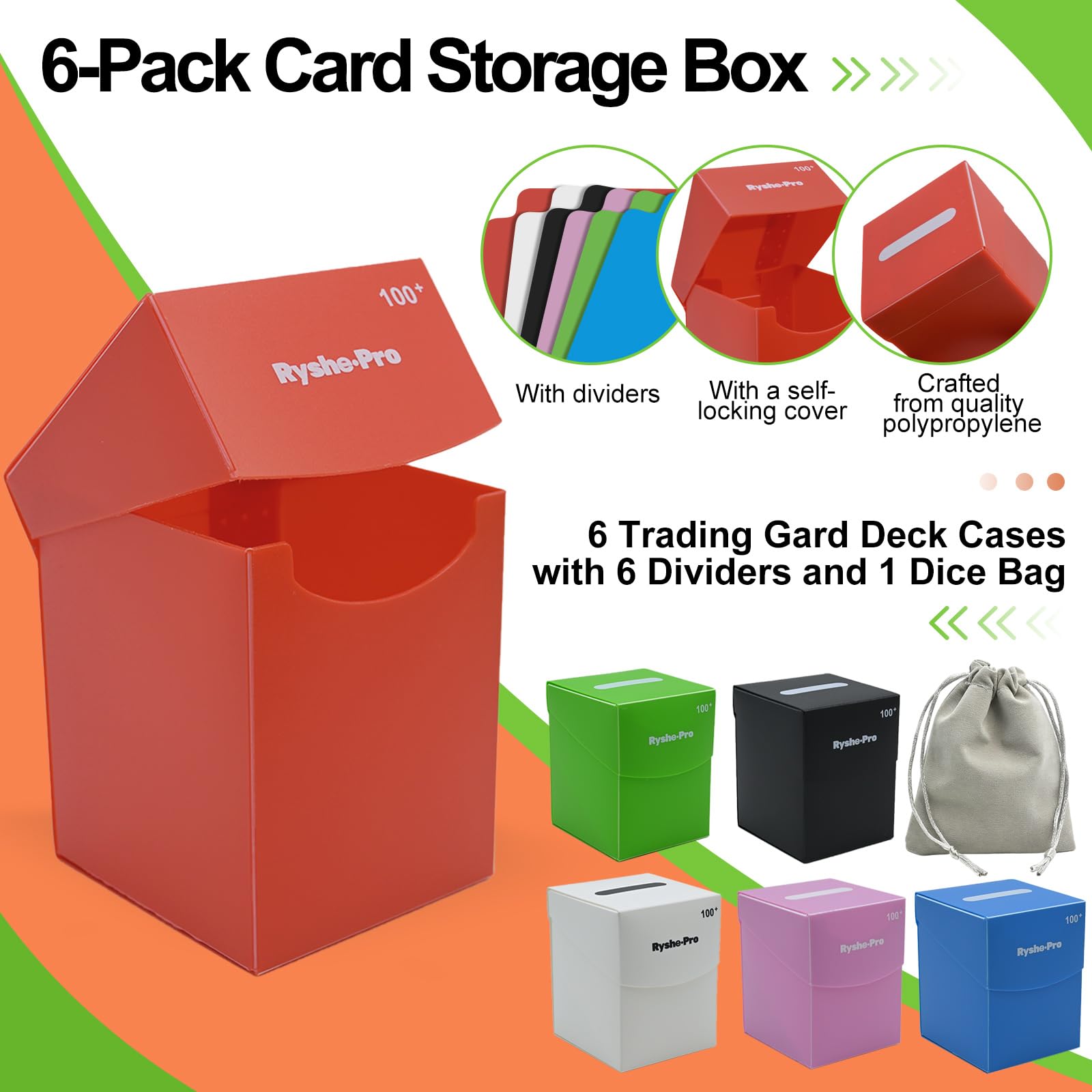 Caja para Cartas TCG con Capac - Board Game Organization reseña y precio