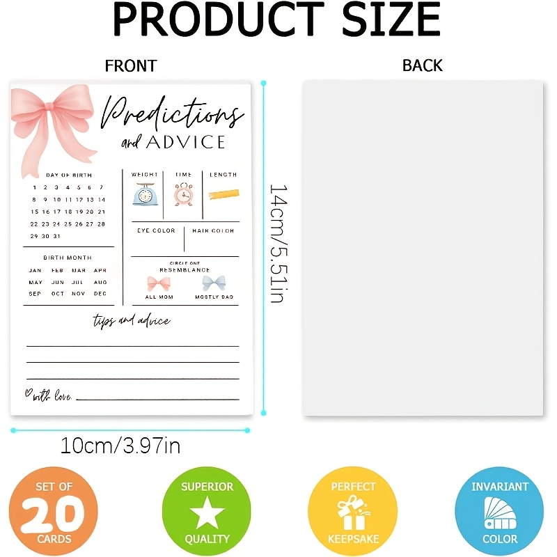 20 Tarjetas de Predicción e In - Board Game Simple reseña y precio
