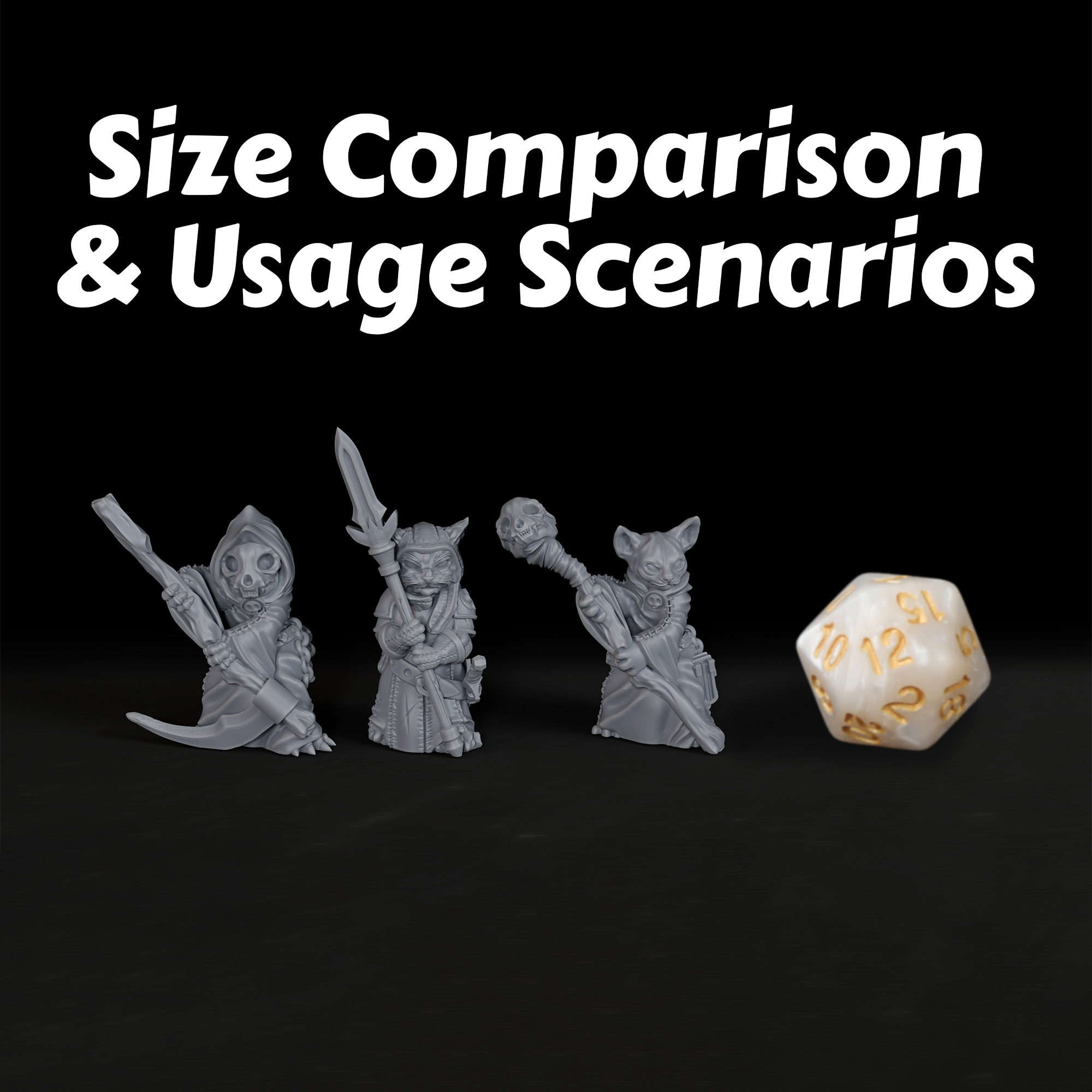 Set de Miniaturas de Tres Guer - Board Game Rpg reseña y precio