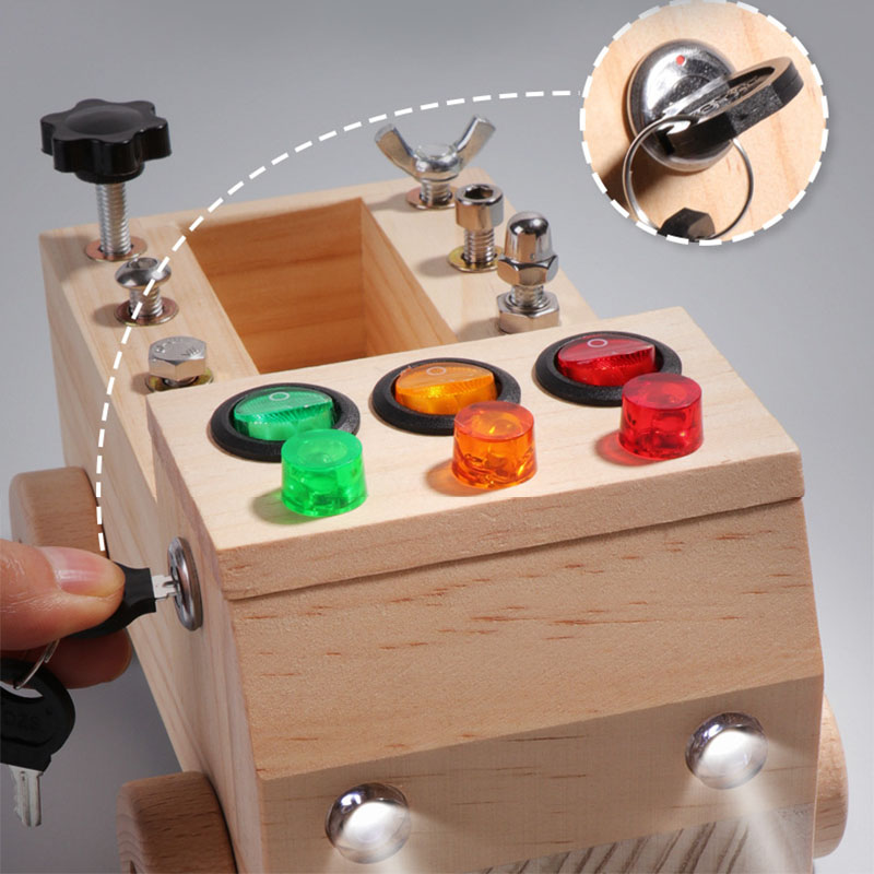 Tablero ocupado Montessori de  - Board Game Organization reseña y precio