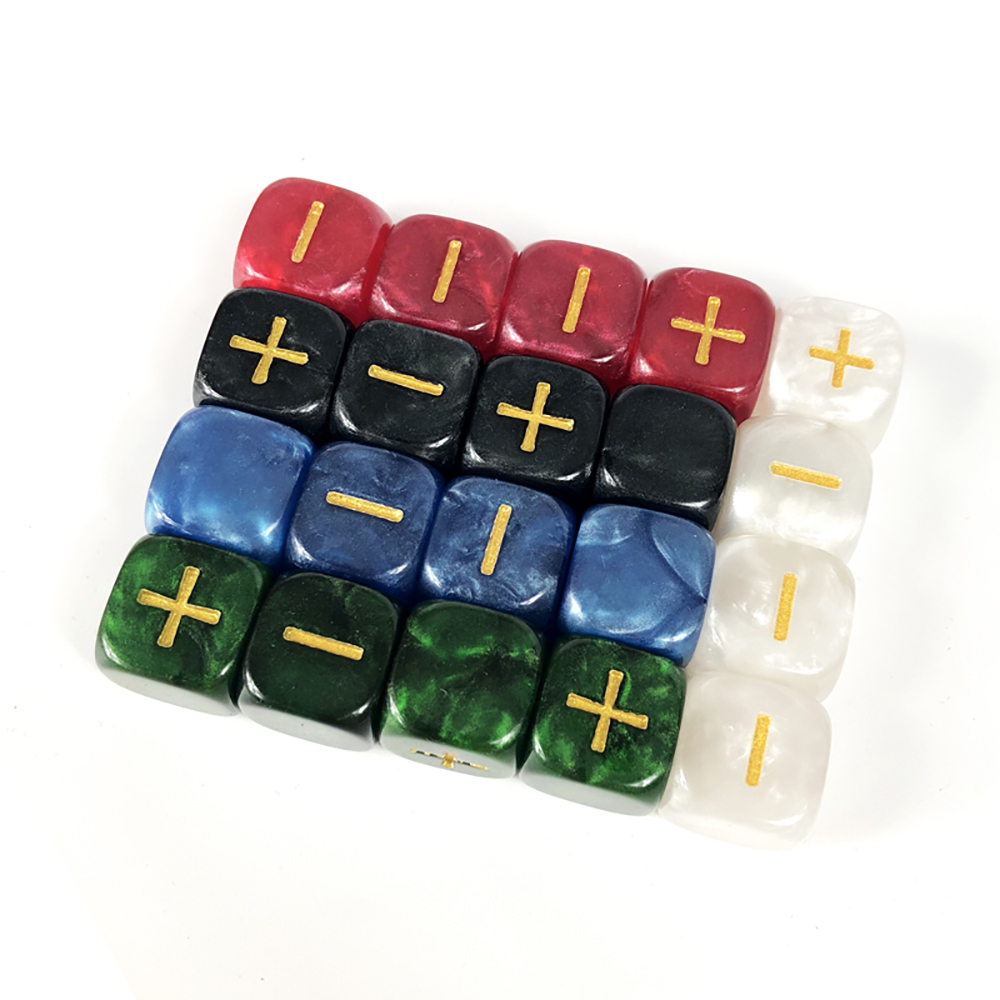 Dados Fate con bolsa 20 piezas - Board Game Live reseña y precio