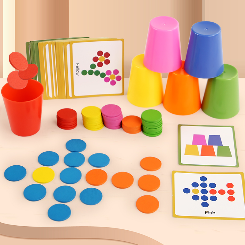 Juego de tazas apilables para  - Board Game Simple reseña y precio