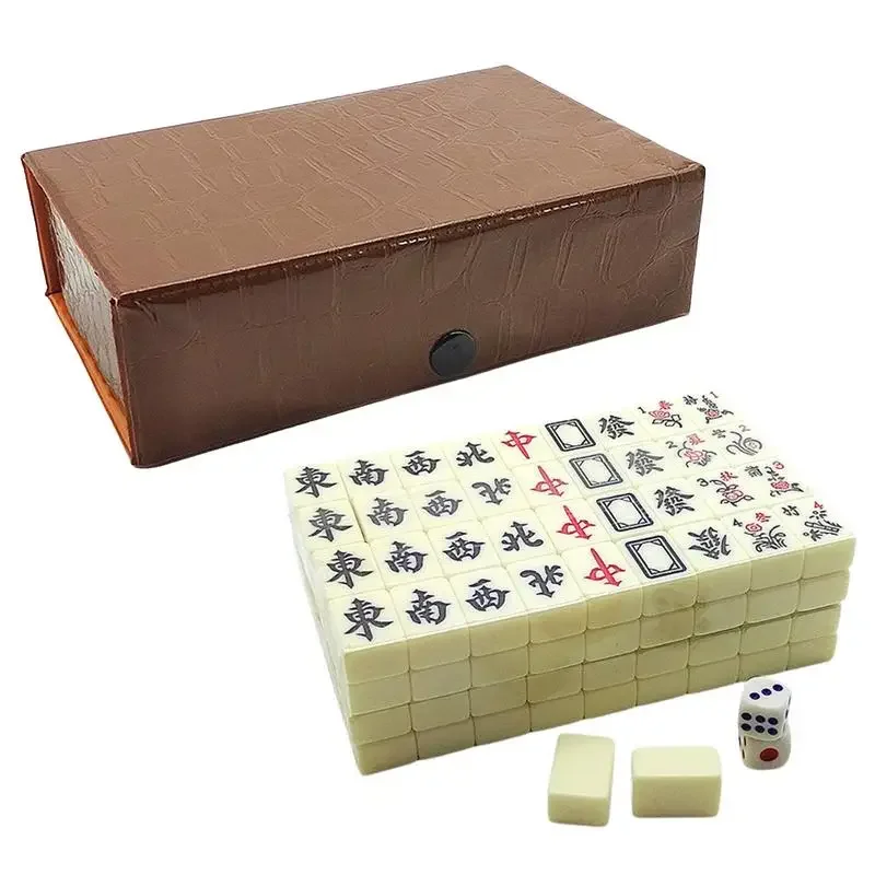 Juego de Mahjong Chino, 144 Mi - Board Game Mahjong reseña y precio