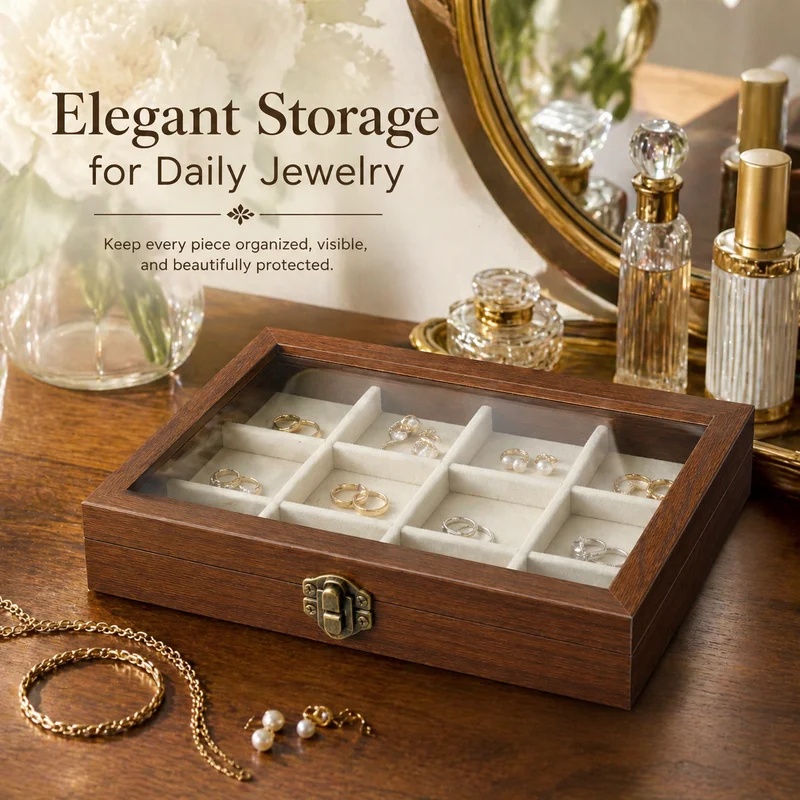 Organizador de Joyas de Tercio - Token Tray Organizer reseña y precio