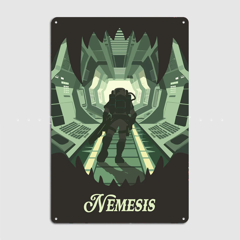Póster inspirado en el juego d - Board Game Nemesis reseña y precio