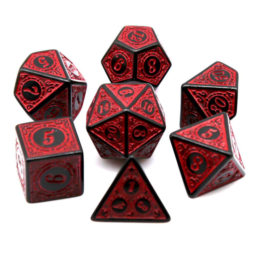 Juego de dados poliédricos de  - Board Game Live reseña y precio