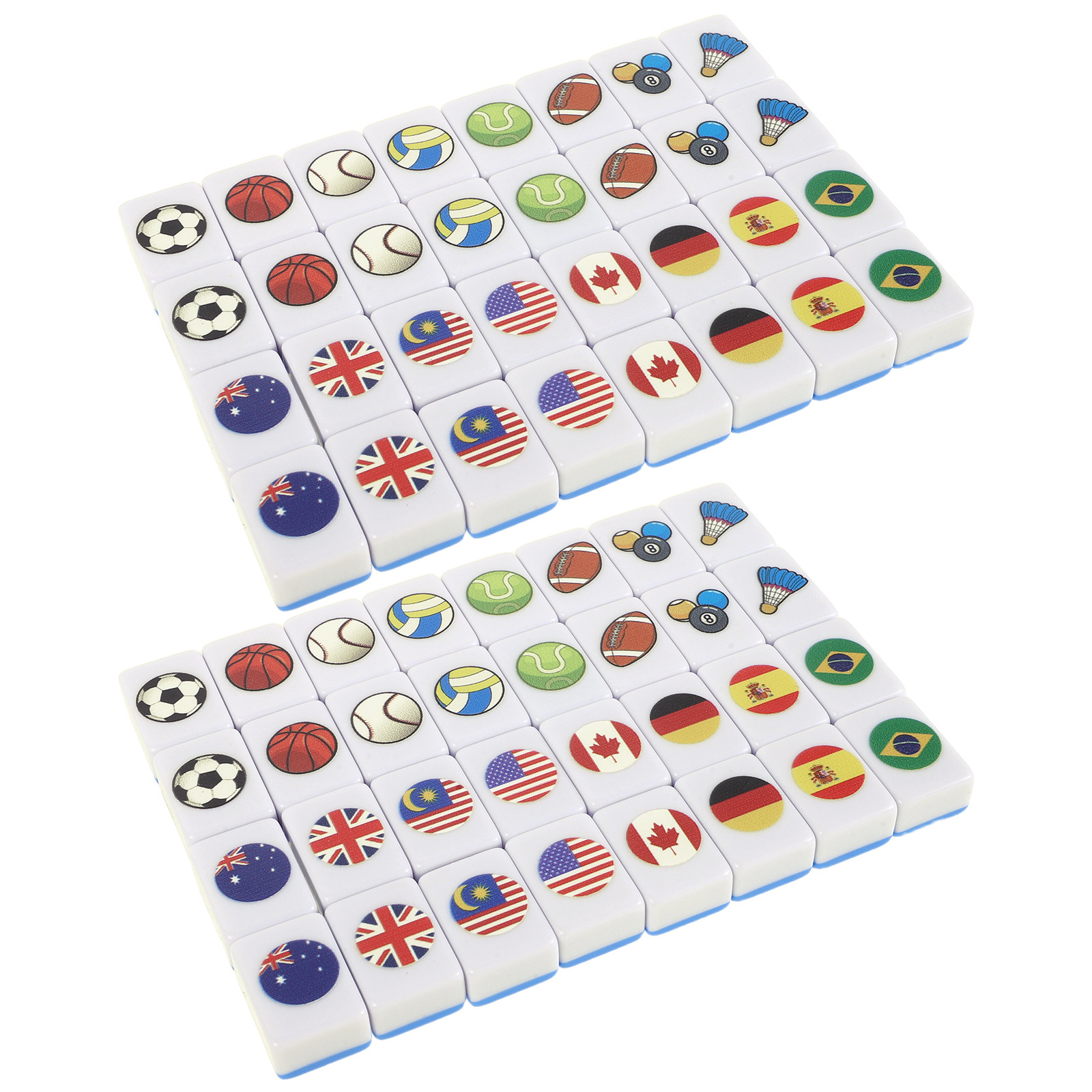 Juego de Mahjong de 64 Piezas  - Board Game Mahjong reseña y precio