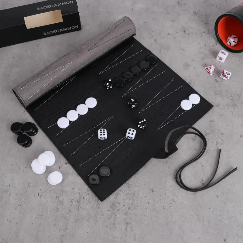 Juegos de Backgammon enrollada - Board Game Harvest reseña y precio