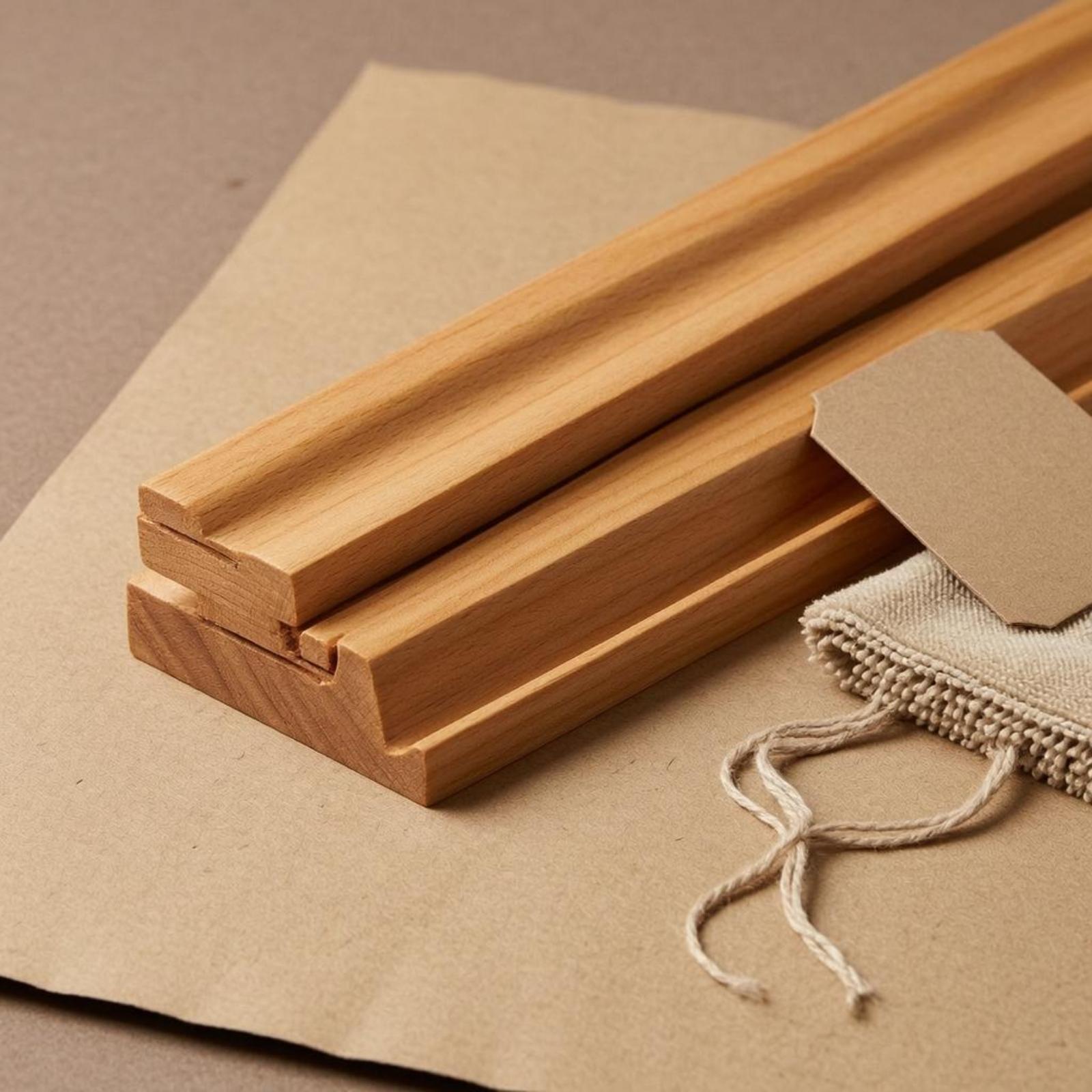 Soporte de madera sin terminar - Board Game Mahjong reseña y precio