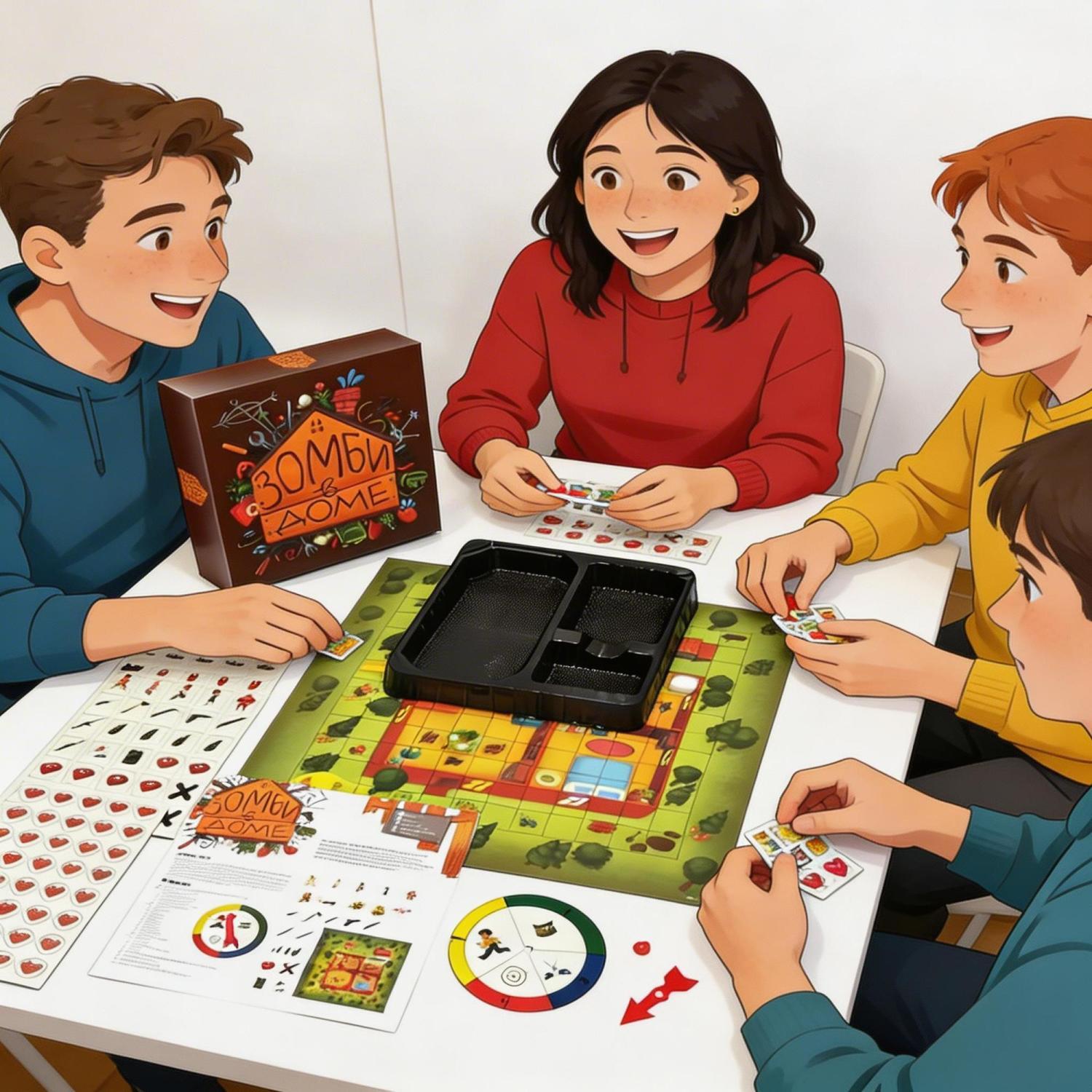Juego de mesa con temática de  - Board Game Zombies reseña y precio