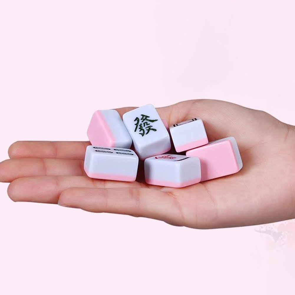 Mini juego de mesa tradicional - Board Game Mahjong reseña y precio