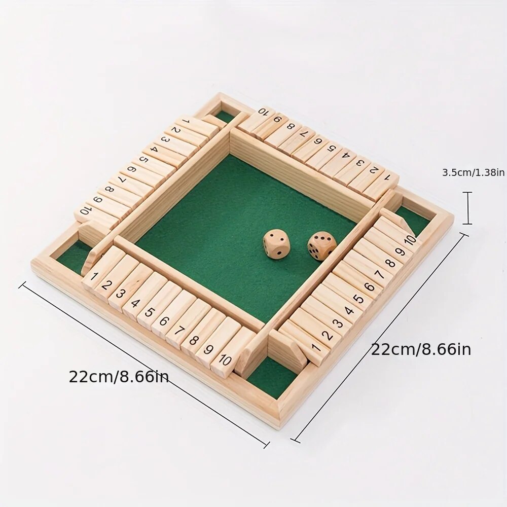 Juego de mesa de dados de made - Board Game Organization reseña y precio